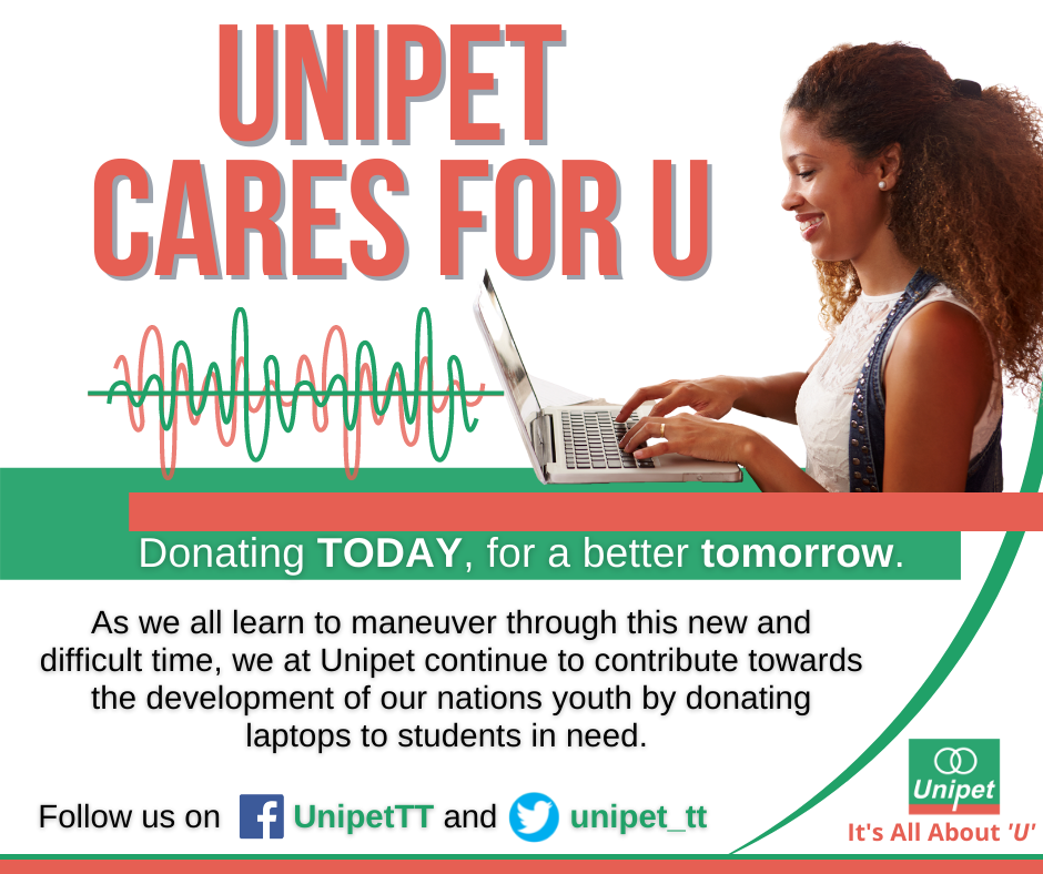 Unipet Cares for U – Laptop Donations