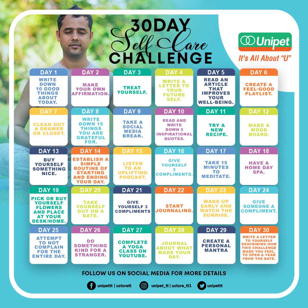 30 day challenge with unipet